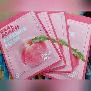 Farm Stay Real Peach Essence Mask Facial Mask Japanese